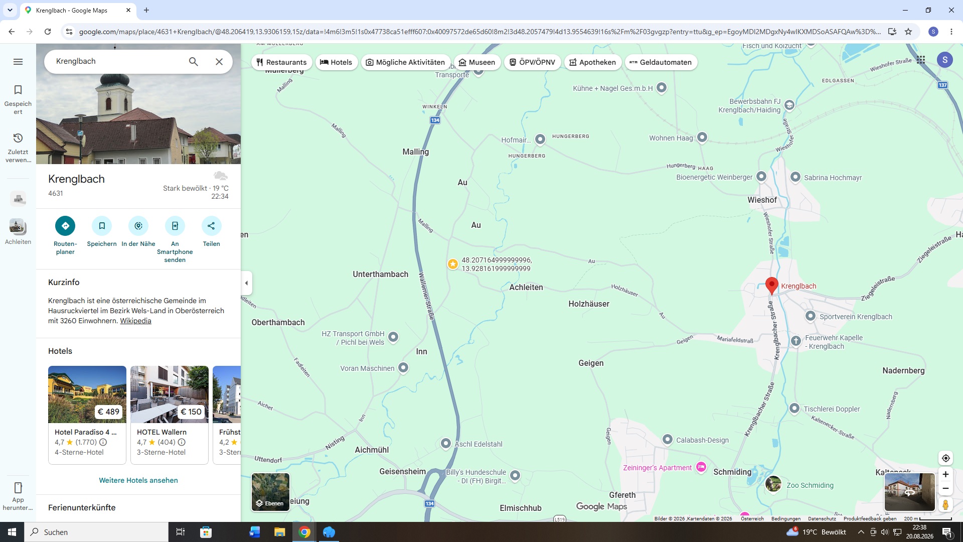 Google Maps Anfahrt